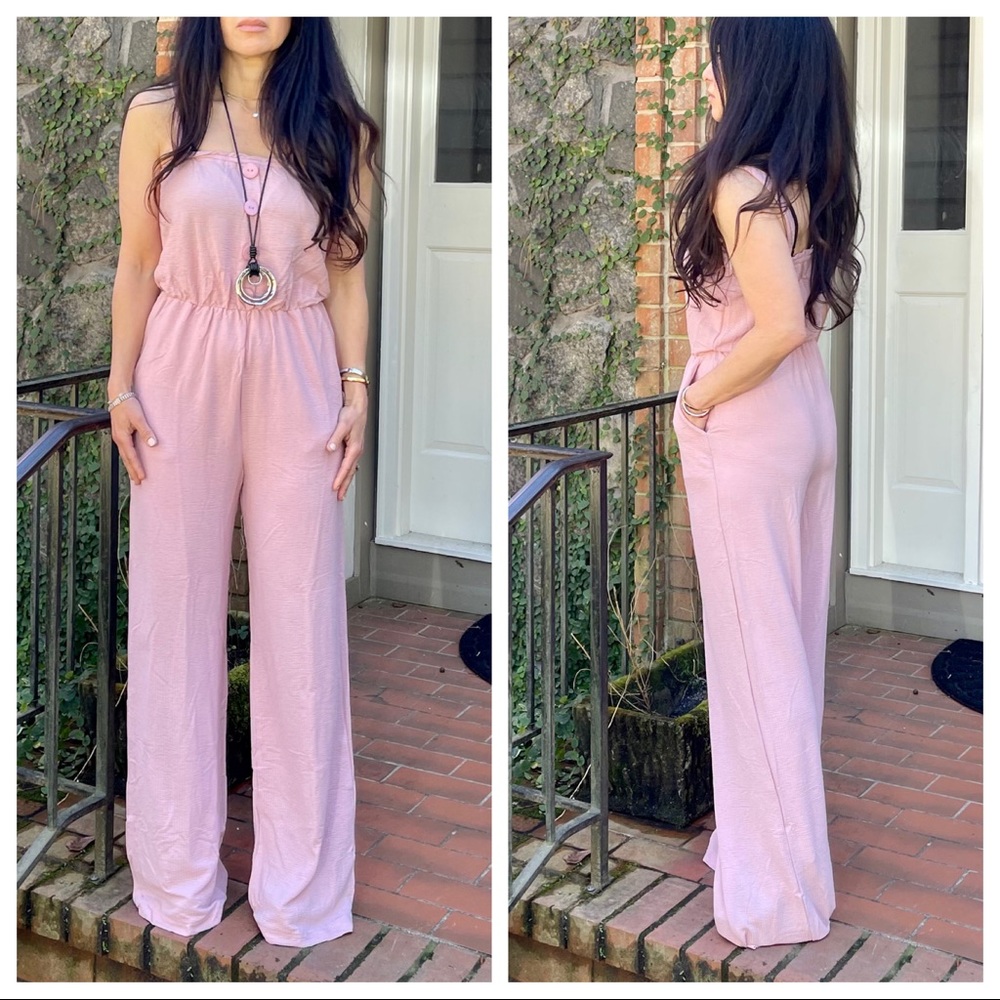 Fabulous side pocket spring sleeveless jumpsuit - Picture 3 of 9